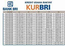 Berapa Angsuran Perbulan Pinjaman Kur Bri 50 Juta